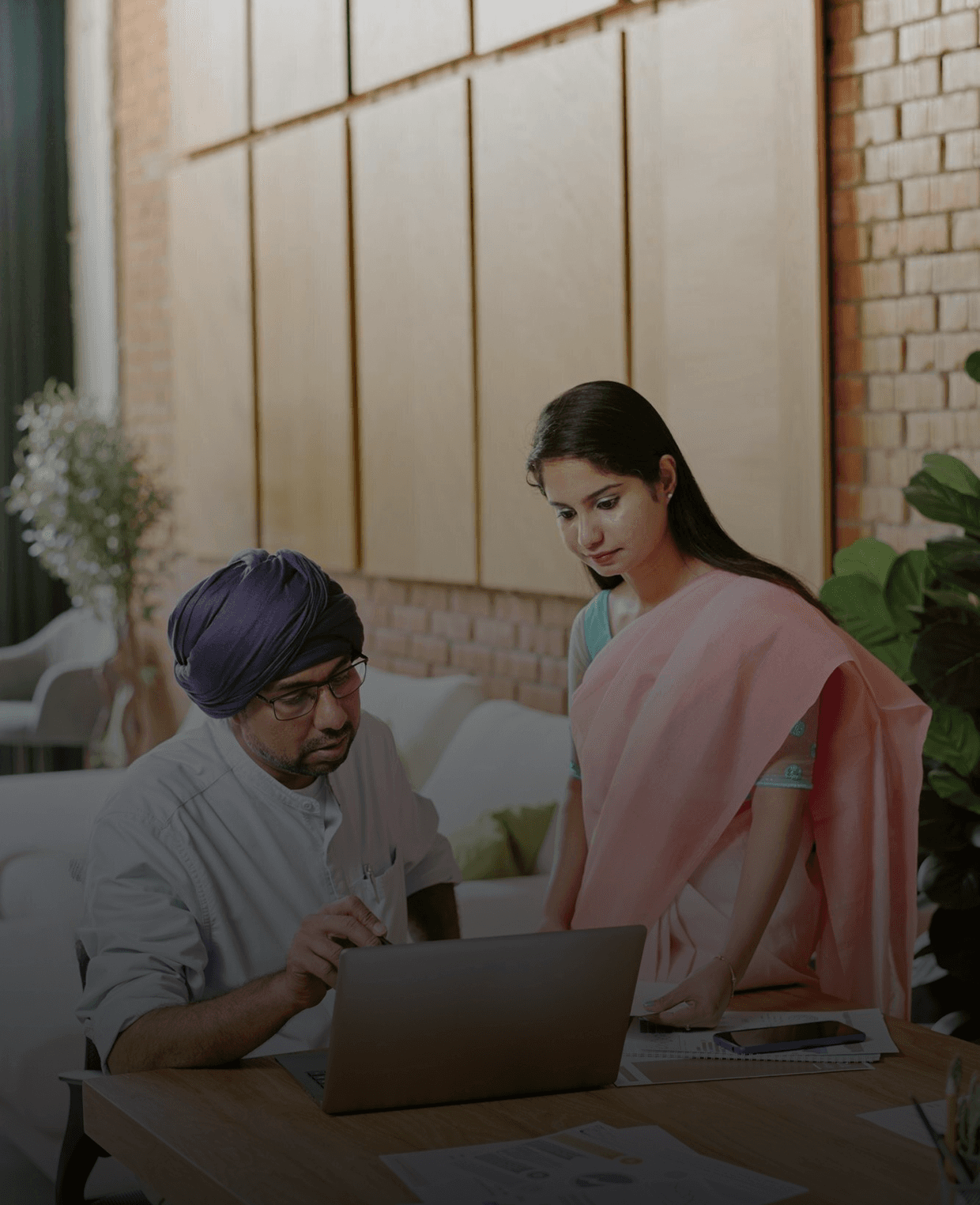 Designers in consultation