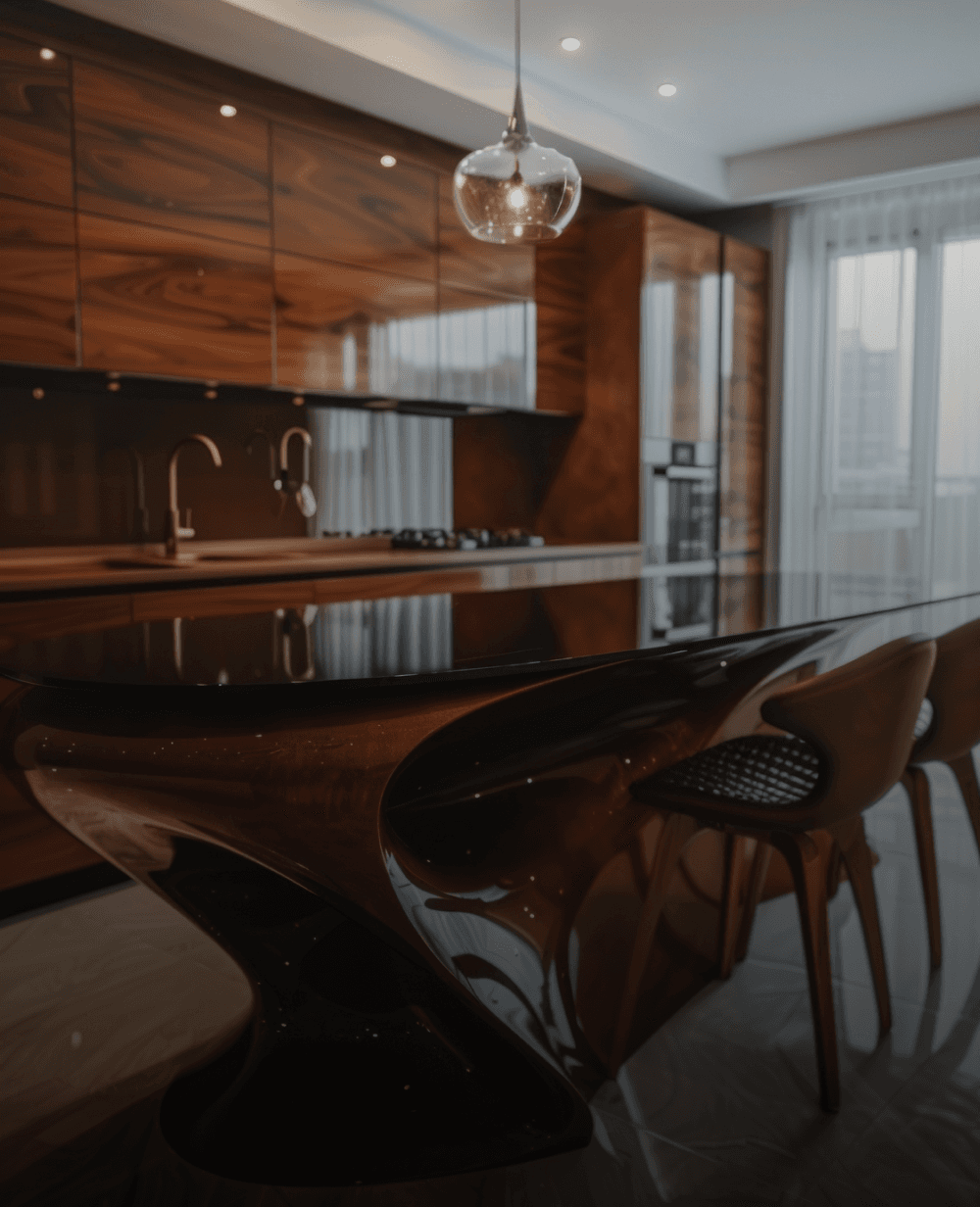 Villa kitchen joinery